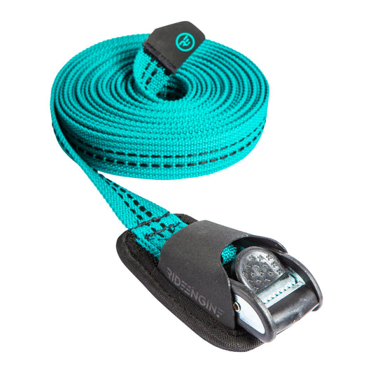 Ride Engine Trip Tie Down Black Narrow Straps