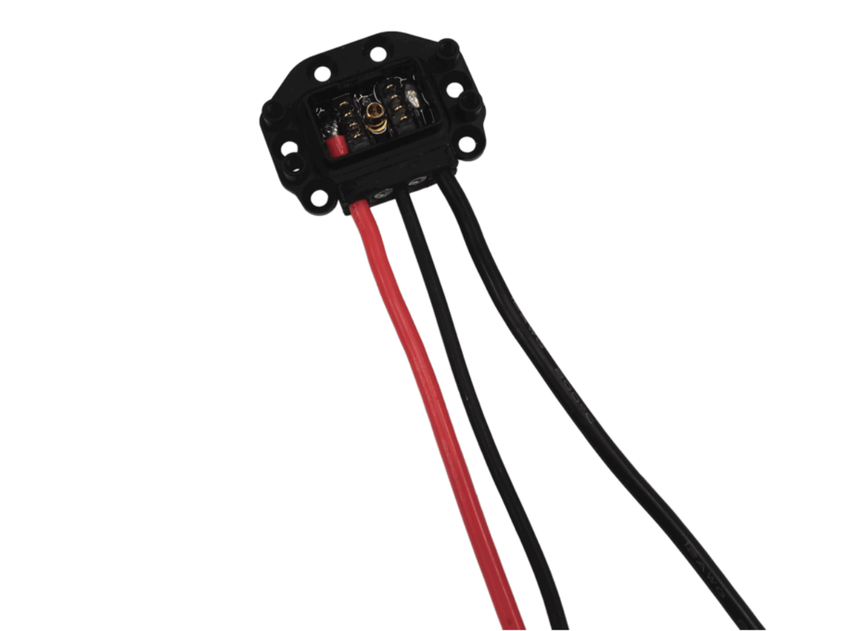 Duotone Foil Assist Cruise Male connector with cables top plate