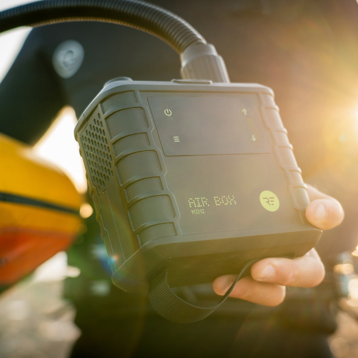 Ride Engine Air Box Mini Electric Pump