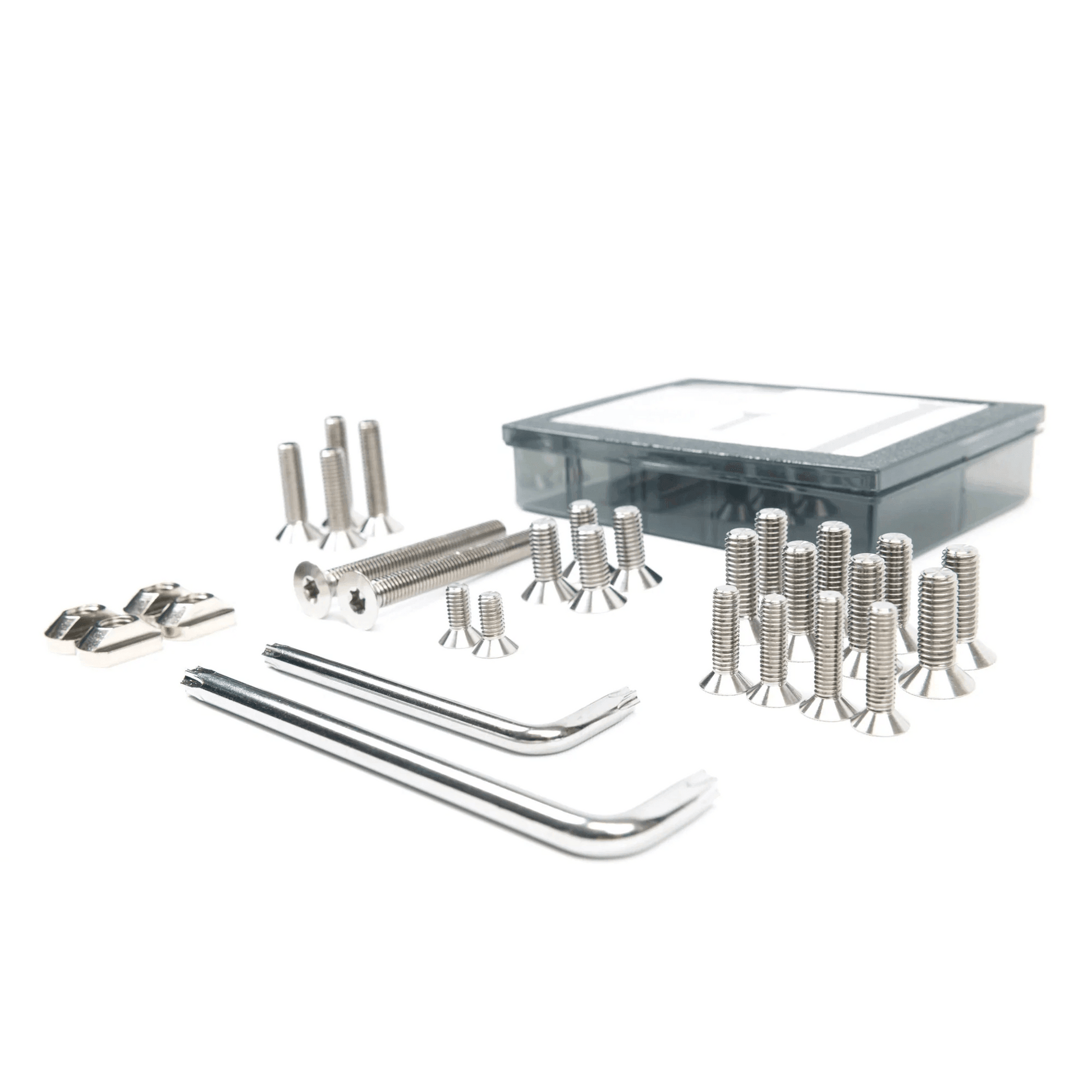 Axis S-Series Complete Screw Set - Titanium - Powerkiteshop