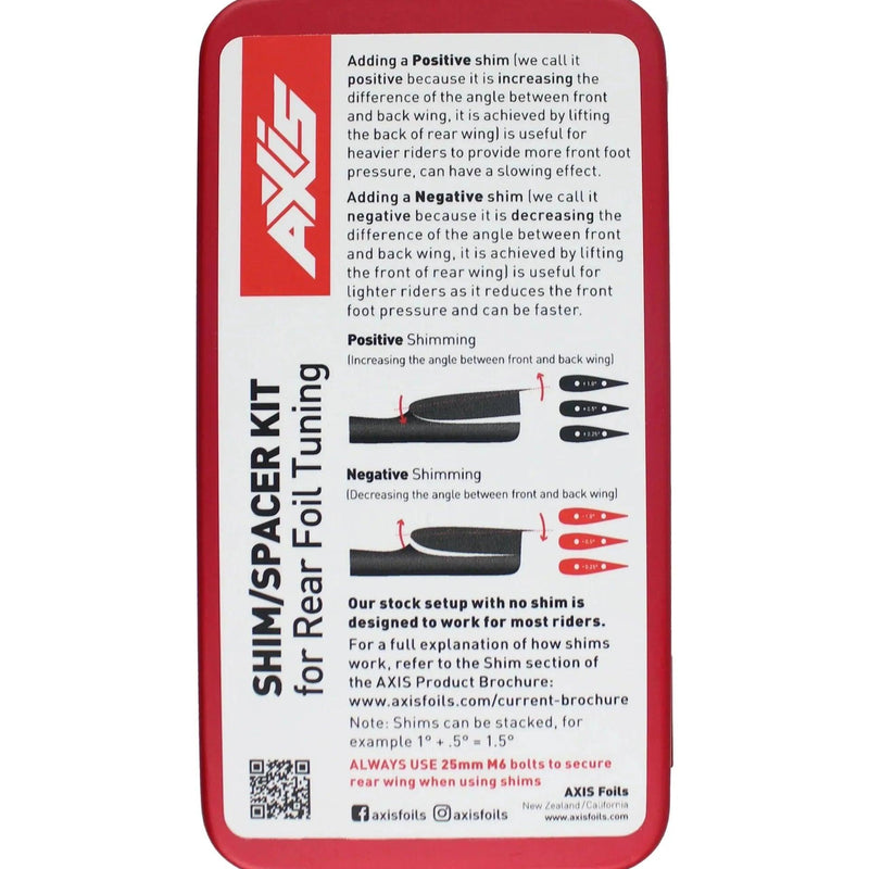 Axis Shim / Spacer Kit - Powerkiteshop