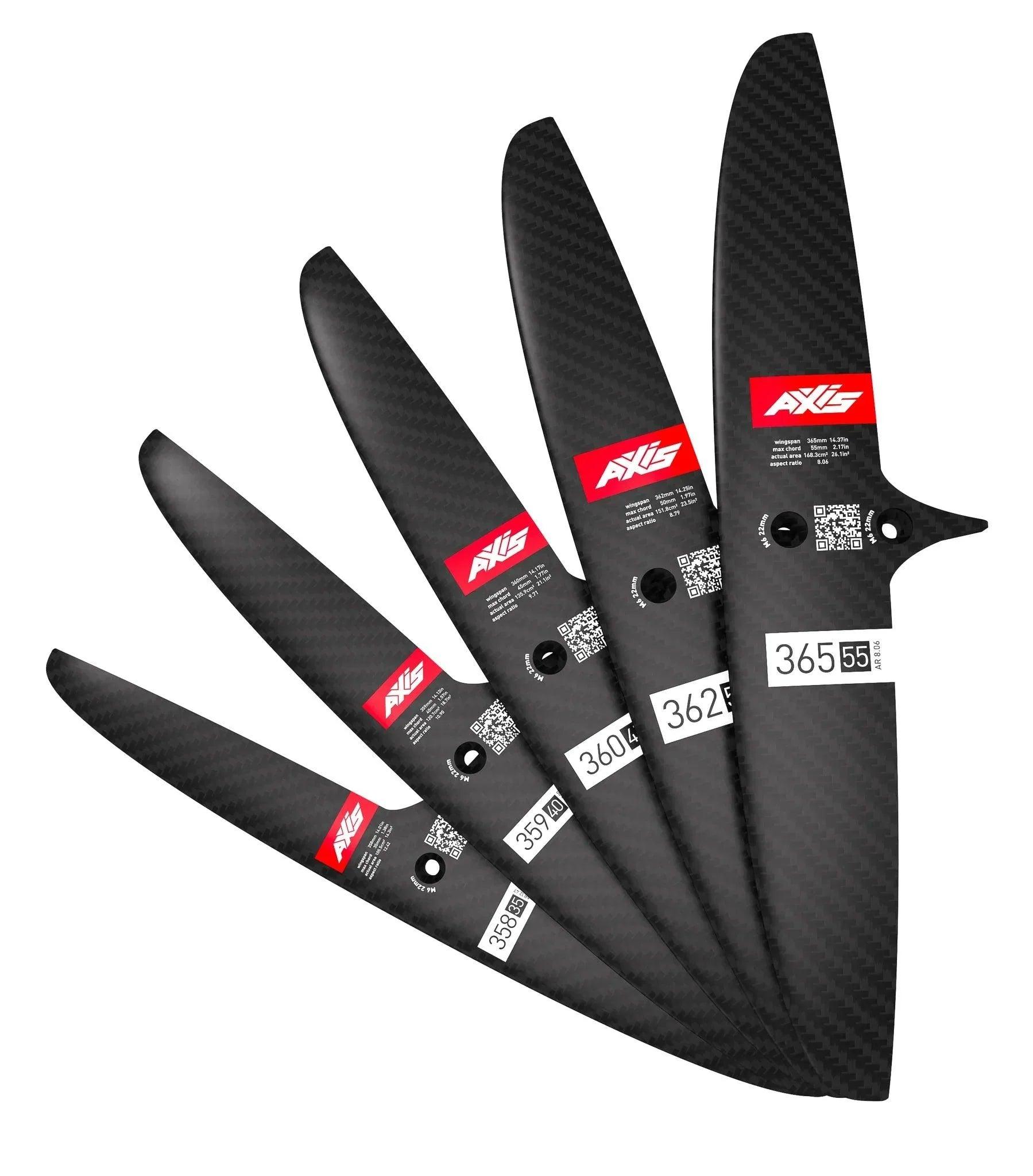 Axis Skinny Rear Wings - Powerkiteshop