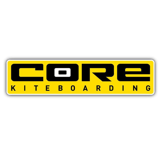 Core Kiteboarding Rectangular Banner Sticker - Powerkiteshop