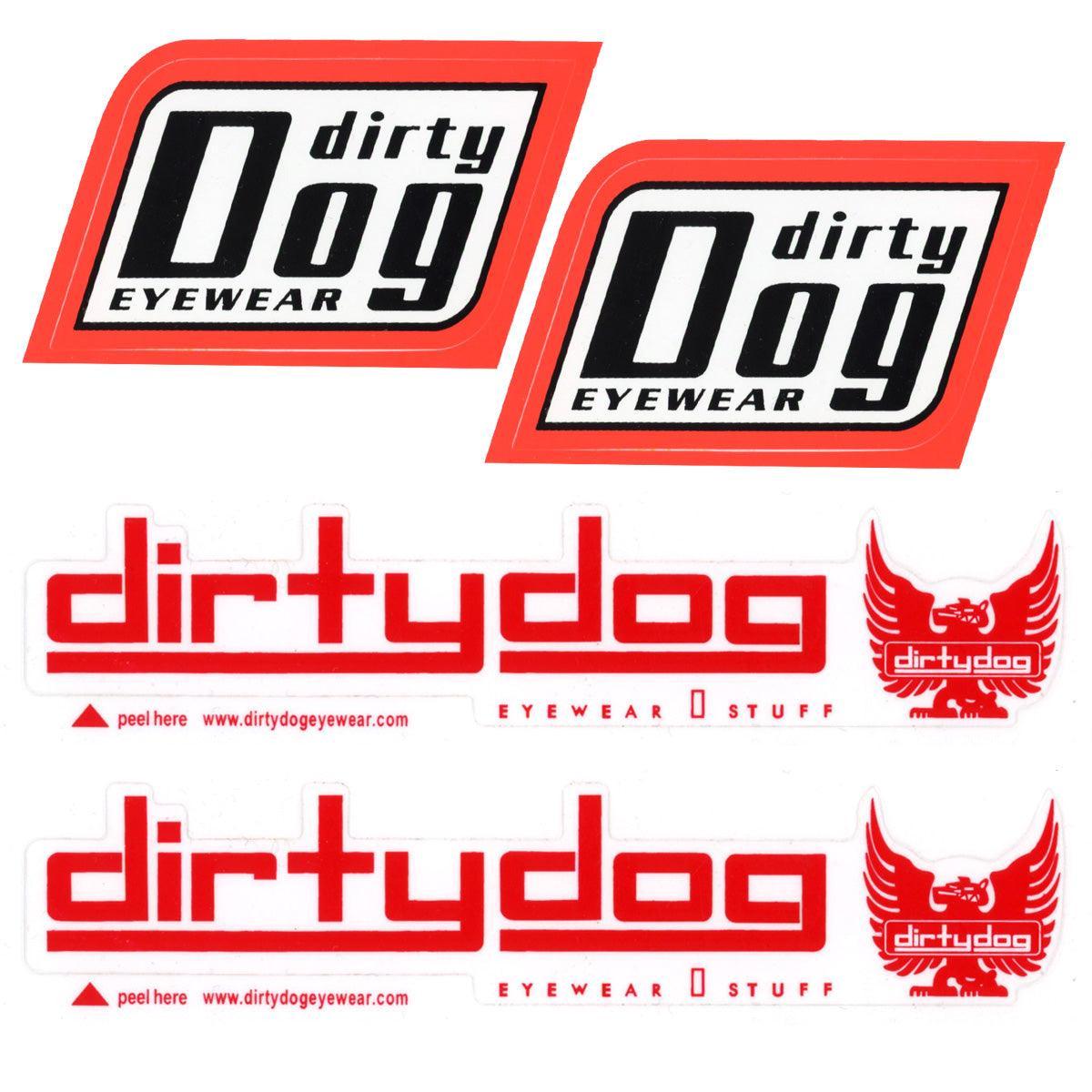 Dirty Dog Sticker Set - Powerkiteshop
