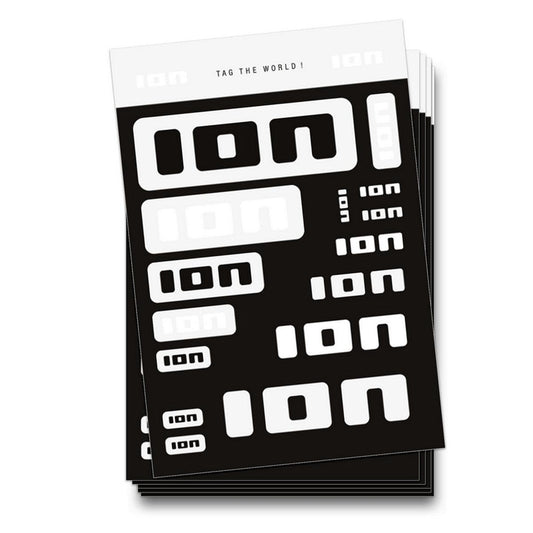 ION Sticker Sheet - Powerkiteshop