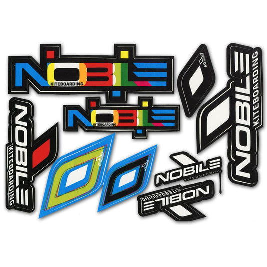 Nobile Kiteboarding Logo Sticker Sheet - Powerkiteshop
